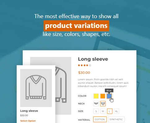 YITH Color, Image & Label Variation Swatches For WooCommerce Premium V3.17.0  WooCommerce 颜色、图像变化插件下载