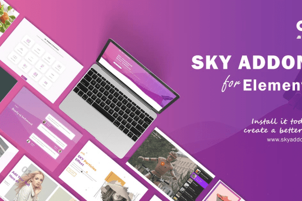 Sky Addons PRO v4.0.5 适用于 Elementor Page Builder 设计组件WordPress 插件下载