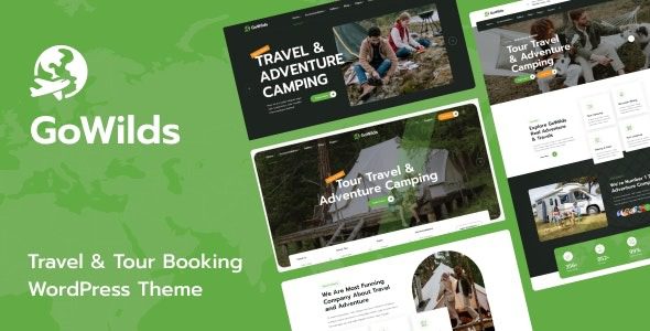 Gowilds v1.2.5 旅游预订 WordPress 主题下载