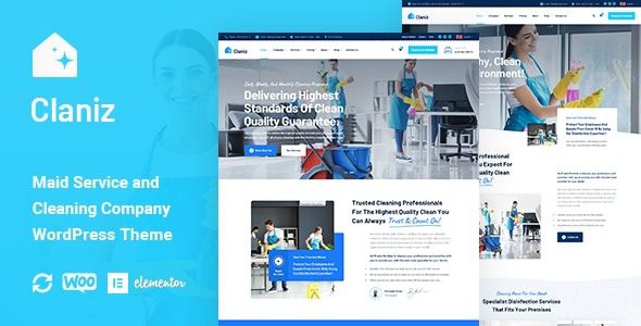 Claniz v1.0.3 清洁服务 WordPress 主题下载