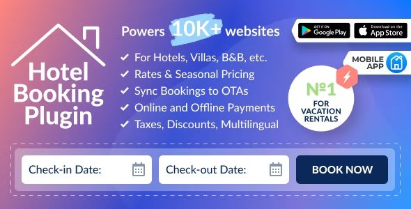 MotoPress Hotel Booking Plugin v6.0.1 – 酒店预约WordPress 插件下载