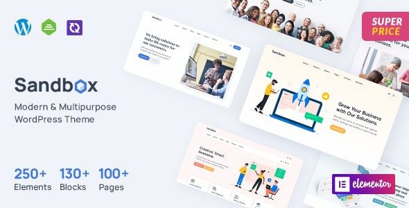 Sandbox v1.1.21 现代多功能 WordPress 主题下载