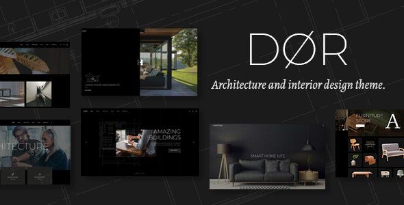 Dor v2.5 – 现代建筑和室内设计主题下载