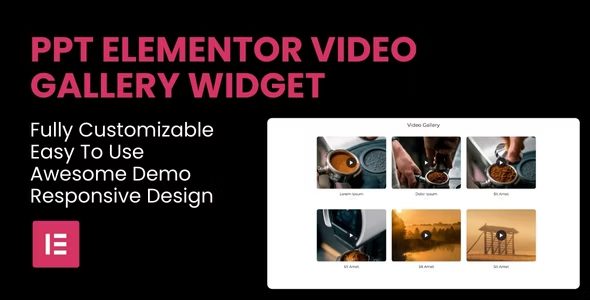 PPT v1.0 – 视频库 Elementor小部件插件下载