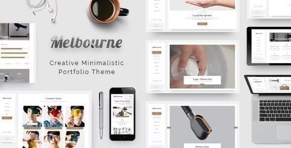 Melbourne v1.4.2 – Portfolio主题下载