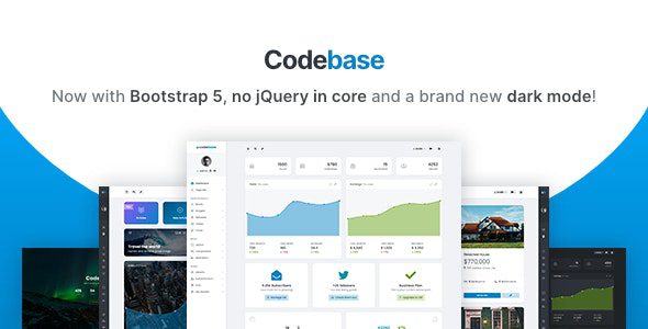 Codebase v5.10 – Bootstrap 5 管理仪表板模板和 Laravel 10 入门套件模板下载