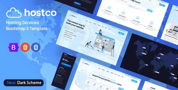 Hostco v1.2.9 – 网页寄存 HTML 模板下载