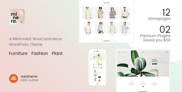 Minera v2.9.6 极简 WooCommerce WordPress 主题下载