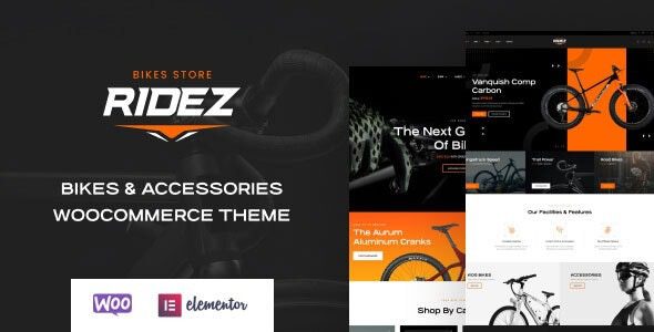 Ridez v1.0.10 自行车店 Elementor WordPress 主题下载