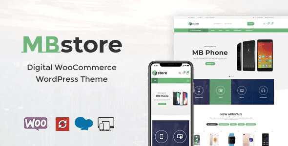 MBStore v2.2 数字 WooCommerce WordPress 主题下载