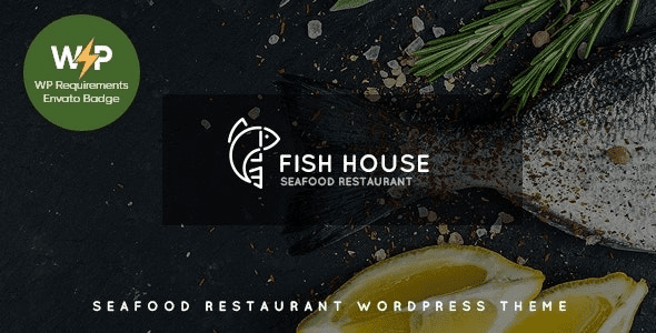 Fish House v1.2.6 时尚海鲜餐厅/咖啡馆/酒吧 WordPress 主题下载