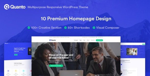 Quanto v1.1.3 商业响应式 WordPress 主题下载
