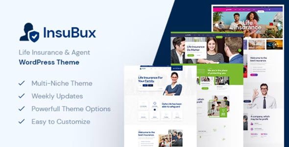 Insubux v1.0.4 保险公司 WordPress 主题下载