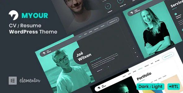 Myour v1.5.1 WordPress 简历主题下载