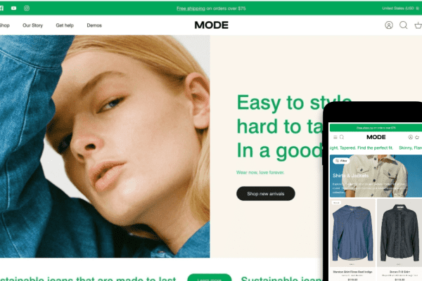 Mode Shopify Premium Theme v4.0.0 Shopify主题下载