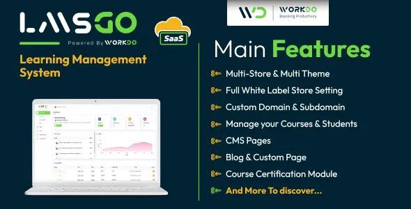 LMSGo SaaS- Learning Management System v4.2 网课学习管理系统源码下载