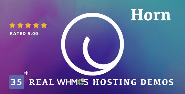 Horn v2.3 -WHMCS 仪表板托管主题