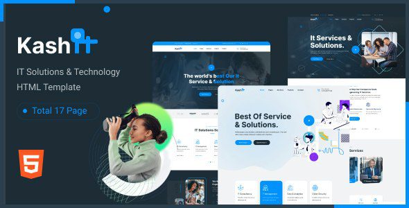 Kashit 1.0 – 技术和 IT 解决方案 HTML 模板下载