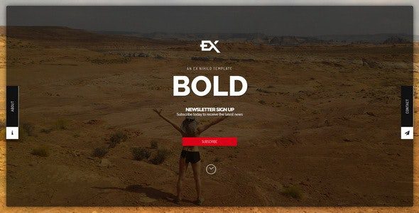 Bold 1.0 – 响应式建设中HTML模板下载