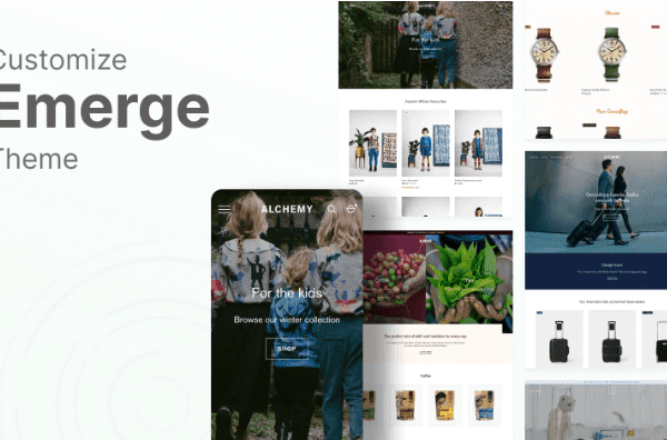 Emerge Shopify Theme v6.1.0 Shopify主题下载