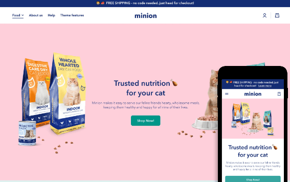 Minion Shopify Theme v2.2.1 Shopify主题下载