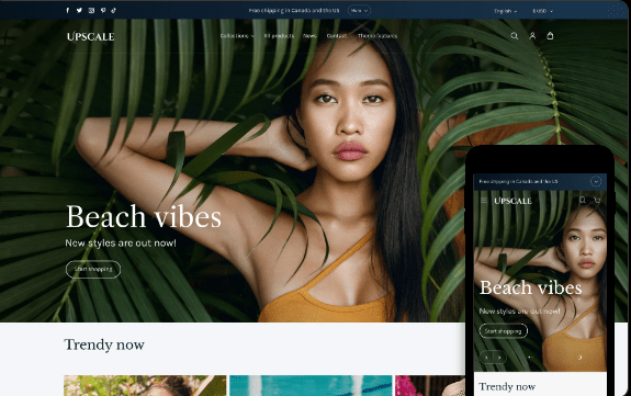 Upscale Shopify Theme v3.0.0 Shopify主题下载
