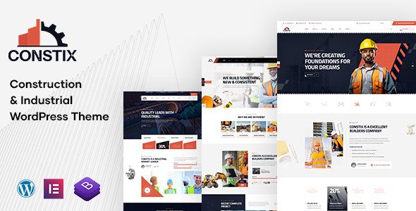 Constix v1.1.2 – 建筑工厂和工业 WordPress 主题