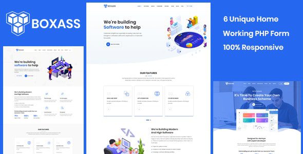 Boxass v1.2 – 启动登陆页面HTML模板下载
