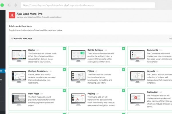Ajax Load More Pro v1.2.25 无限滚动加载更多插件下载