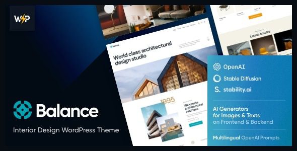 Balance v1.0 室内设计 WordPress 主题下载