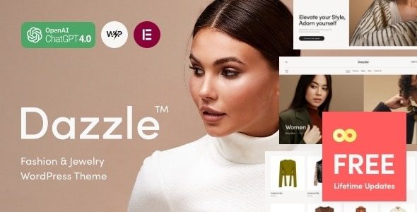 Dazzle v1.4.0 时尚与珠宝 WordPress 主题下载