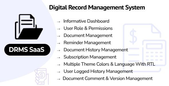 DRMS SaaS v.2.1 数字记录管理系统源码下载