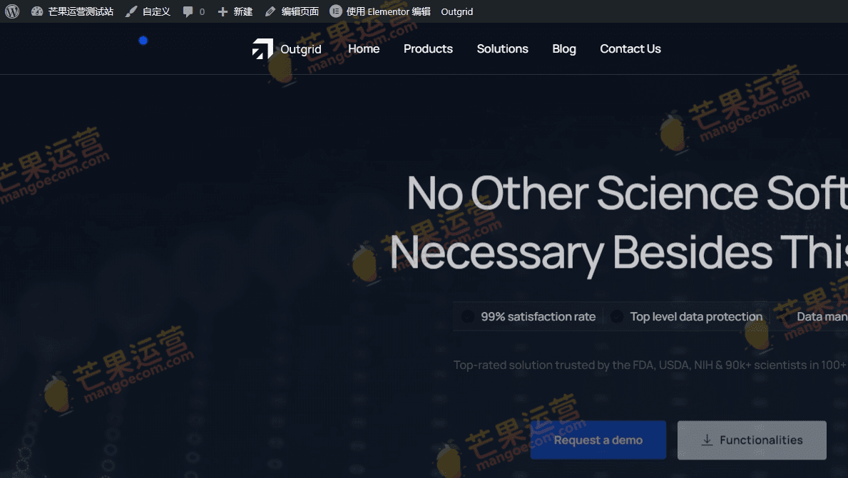 Outgrid 多功能 Elementor WordPress 主题破解版下载
