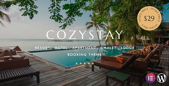 CozyStay v1.10.0 酒店预订 WordPress 主题下载
