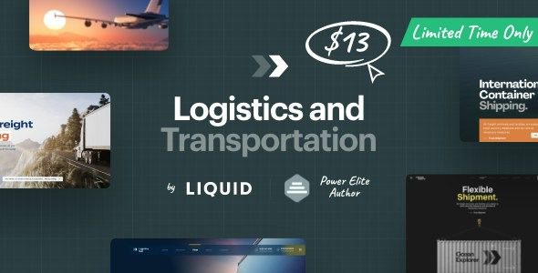 LogisticsHub v1.1.6 物流和运输 WordPress 主题下载