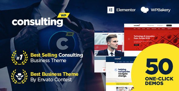 Consulting v6.7.10 商业、金融 WordPress 主题下载