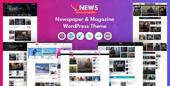 TNews v1.1.1 – 新闻杂志 WordPress 主题下载