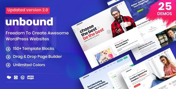 Unbound v2.2.3 商业机构多用途主题下载