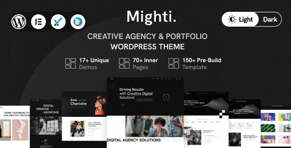 Mighti v1.0.8 创意机构和作品集 WordPress 主题下载