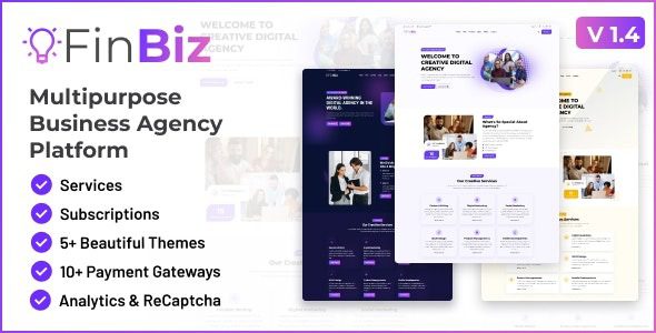 FinBiz v2.0.0 多功能商务代理平台源码下载