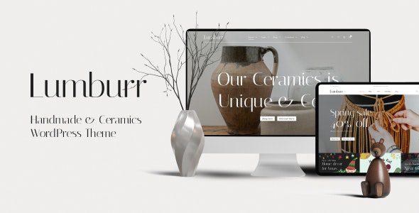 Lumburr 1.0 – 手工和陶瓷 WordPress 主题下载
