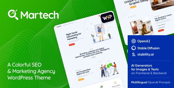 MarTech v1.0 – 营销机构 WordPress 主题下载