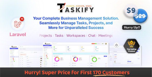 Taskify v1.2.0 – 项目管理 – 任务管理和生产力工具源码下载