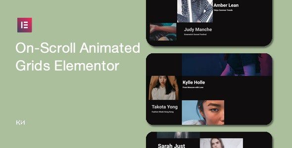 On-Scroll Animated Grid for Elementor v1.0.1 插件下载