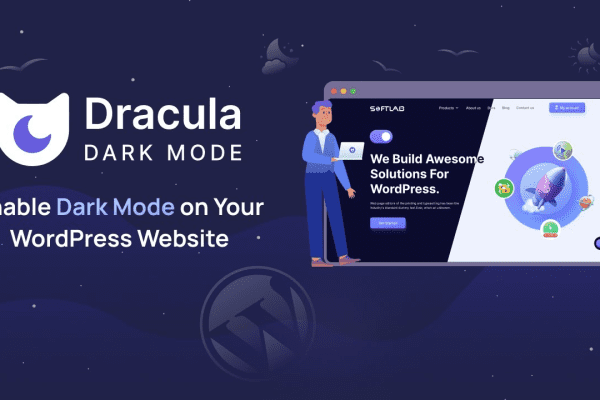 Dracula Dark Mode (PRO) v1.3.5 wordpress暗黑黑夜模式插件下载