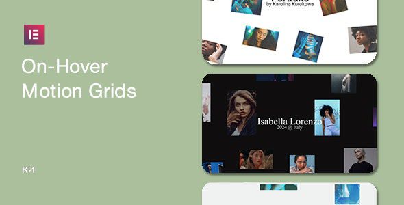 On-Hover Motion Grids for Elementor v1.0.1 插件下载