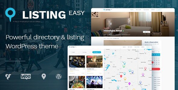 ListingEasy v1.9.8 信息目录导航 WordPress 主题下载