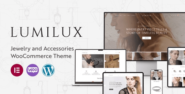 Lumilux v1.0.7 珠宝和配饰 WooCommerce 主题下载