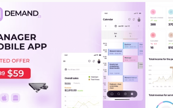 On-Demand24 Manager Application v1.0 (iOS& Android) app源码下载