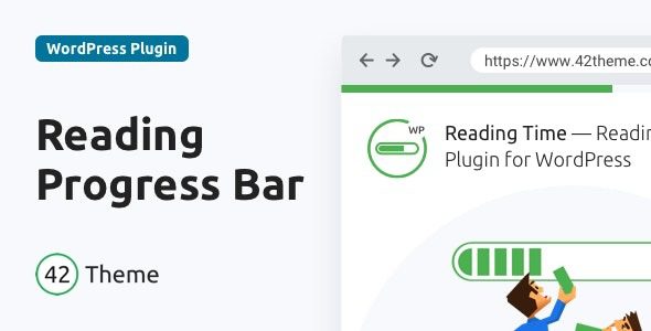 Reading Time v2.0.1 WordPress 的阅读进度条插件下载